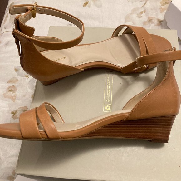 Cole Haan - Heel wedges (Tan) - Picture 1 of 4